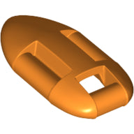 Plaatje in Gallery viewer laden, LEGO® los onderdeel Accessoire in kleur Oranje 76700