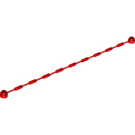 LEGO® los onderdeel Koord in kleur Rood 63141