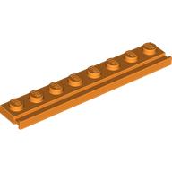 LEGO® los onderdeel Plaat Aangepast in kleur Oranje 4510