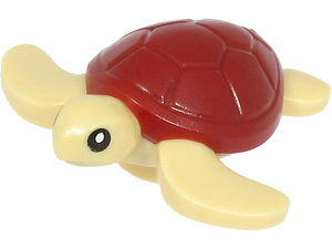 LEGO® los onderdeel Waterdier in kleur Geelbruin 67040pb02