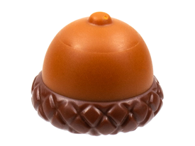 LEGO® los onderdeel Hoofddeksels Donker Oranje 80512pb01