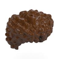 LEGO® los onderdeel Haar in kleur Roodachtig Bruin 80911