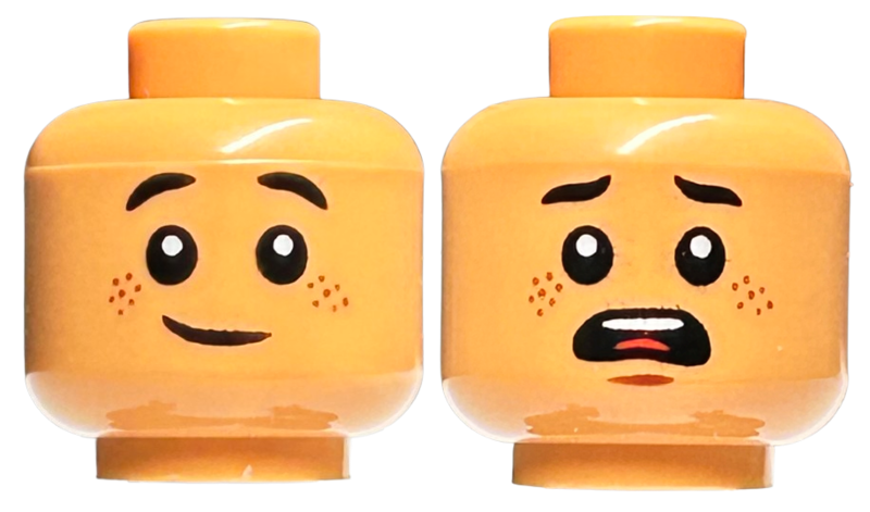 LEGO® los onderdeel Hoofd in kleur Noga 3626cpb2998