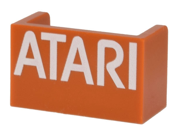 LEGO® onderdeel Paneel met Motief Donker Oranje 23969pb008