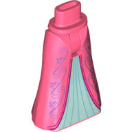 Plaatje in Gallery viewer laden, LEGO® los onderdeel Benen in kleur Koraal 36187c00pb002