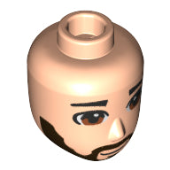 Plaatje in Gallery viewer laden, LEGO® los onderdeel Hoofd in kleur Lichte Noga 1471