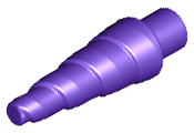 Plaatje in Gallery viewer laden, LEGO® los onderdeel Dier Onderdelen Donkerpaars 89522