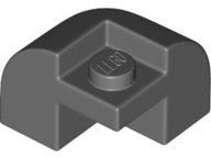 LEGO® Dakpan Gebogen Donker Blauwachtig Grijs 67810