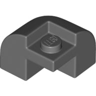 LEGO® Dakpan Gebogen Donker Blauwachtig Grijs 67810