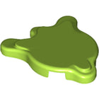 LEGO® los onderdeel Tegel Rond in kleur Limoen 80677