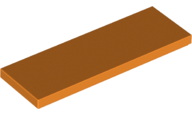 LEGO® los onderdeel Tegel Algemeen in kleur Oranje 69729