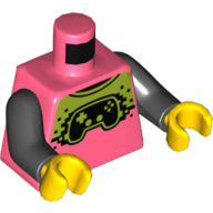 LEGO® los onderdeel Lijf met Motief Koraal 973pb4602c01