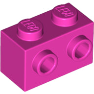LEGO® los onderdeel Steen Aangepast Donker Roze 11211
