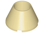 LEGO® los onderdeel Kegel in kleur Geelbruin 4742