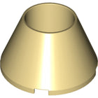 LEGO® los onderdeel Kegel in kleur Geelbruin 4742