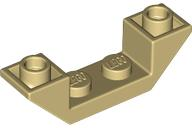 LEGO® los onderdeel Dakpan Omgekeerd Geelbruin 32802