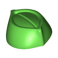 LEGO® los onderdeel Hoofddeksels in kleur Fel Groen 98381