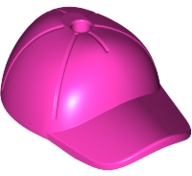 LEGO® los onderdeel Hoofddeksels in kleur Donker Roze 11303