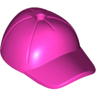 LEGO® los onderdeel Hoofddeksels in kleur Donker Roze 11303