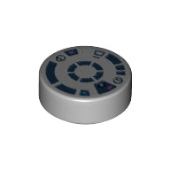 LEGO® 98138pb306 in kleur Licht Blauwachtig Grijs