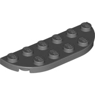 LEGO® onderdeel Plaat Rond Donker Blauwachtig Grijs 18980