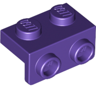 LEGO® los onderdeel Beugel in kleur Donkerpaars 99781