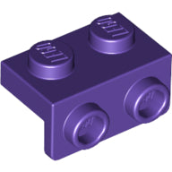 Plaatje in Gallery viewer laden, LEGO® los onderdeel Beugel in kleur Donkerpaars 99781
