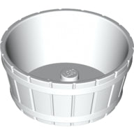 Plaatje in Gallery viewer laden, LEGO® los onderdeel Container in kleur Wit 64951