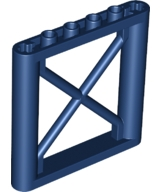 Plaatje in Gallery viewer laden, LEGO® los onderdeel Steunpilaar in kleur Donkerblauw 64448