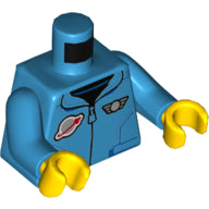 LEGO® Lijf met Motief Donker Azuurblauw 973pb4627c01