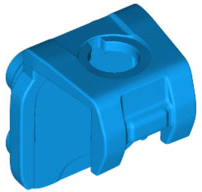LEGO® los onderdeel Lijf Accessoire Donker Azuurblauw 41811