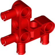 Plaatje in Gallery viewer laden, LEGO® los onderdeel Technische Verbinding Rood 55615