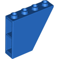 LEGO® los onderdeel Dakpan Omgekeerd in kleur Blauw 67440