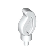 Plaatje in Gallery viewer laden, LEGO® los onderdeel Energy Effect in kleur Wit 37775