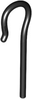 LEGO® los onderdeel Accessoire in kleur Zwart 49492