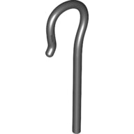 LEGO® los onderdeel Accessoire in kleur Zwart 49492