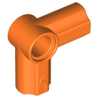 Plaatje in Gallery viewer laden, LEGO® los onderdeel Technische Verbinding Oranje 32014