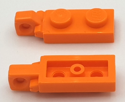 LEGO® los onderdeel Scharnier in kleur Oranje 44301b