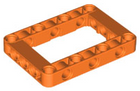LEGO® los onderdeel Technische Hefbalk in kleur Oranje 64179