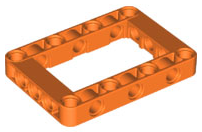 LEGO® los onderdeel Technische Hefbalk in kleur Oranje 64179