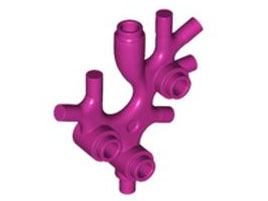 LEGO® los onderdeel Plant & Struik in kleur Magenta 49577