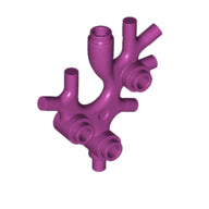 Plaatje in Gallery viewer laden, LEGO® los onderdeel Plant &amp; Struik in kleur Magenta 49577