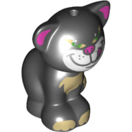 LEGO® los onderdeel Landdier in kleur Zwart 11602pb07