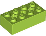LEGO® los onderdeel Technische Steen in kleur Limoen 39789
