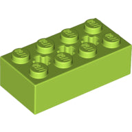 LEGO® los onderdeel Technische Steen in kleur Limoen 39789