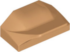 LEGO® los onderdeel Dakpan Gebogen Medium Noga 47458