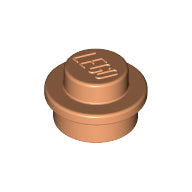 LEGO® los onderdeel Plaat Rond in kleur Noga 4073