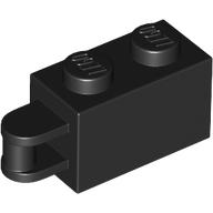 LEGO® los onderdeel Steen Aangepast in kleur Zwart 34816