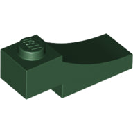 Plaatje in Gallery viewer laden, LEGO® los onderdeel Steen Boog in kleur Donkergroen 70681