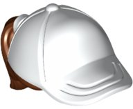 LEGO® los onderdeel Haar in kleur Roodachtig Bruin 35660pb03